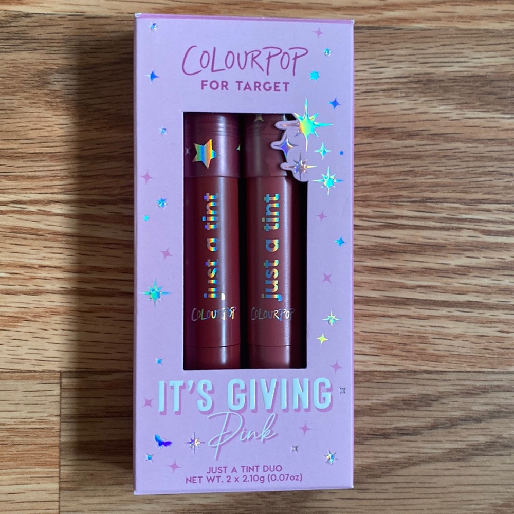 Colourpop Limited Edition Lip Tint Duo